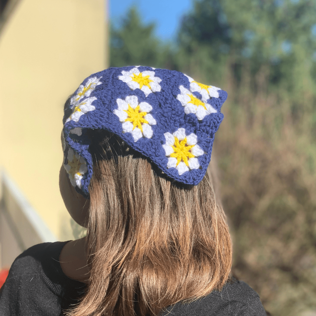 Bandana en crochet - Ma Reinette