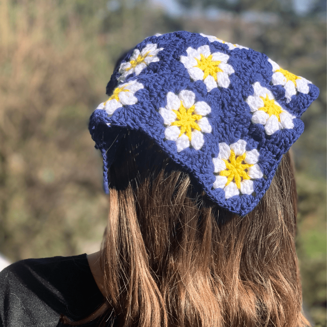 Bandana en crochet - Ma Reinette