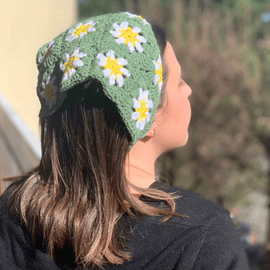 Bandana en crochet - Ma Reinette
