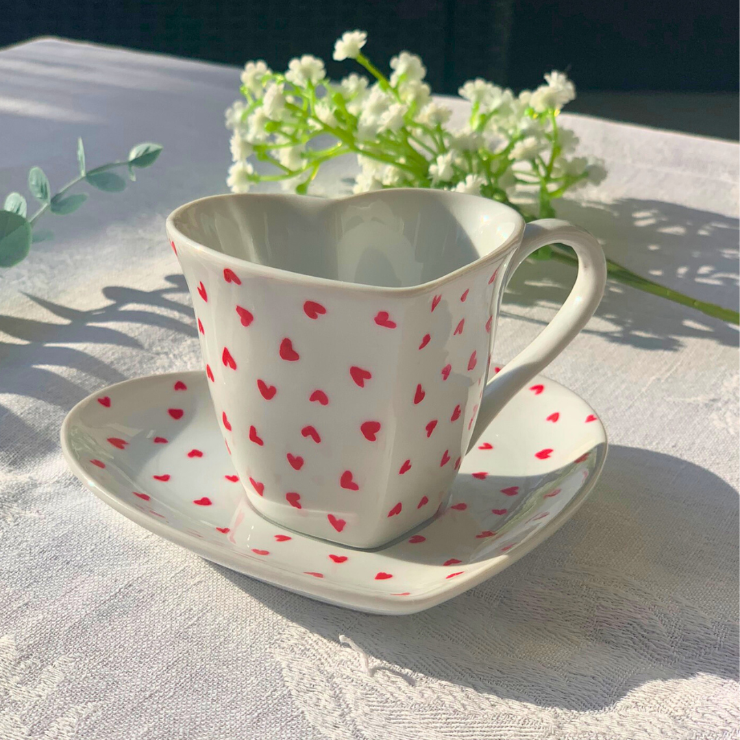 Tasse coeur - Ma Reinette