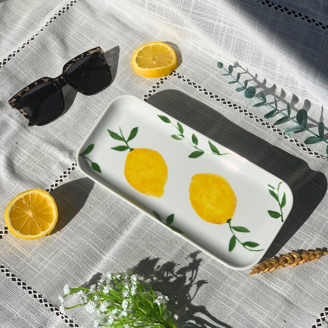 Petit plat - Vide poche citrons 🍋 - Ma Reinette