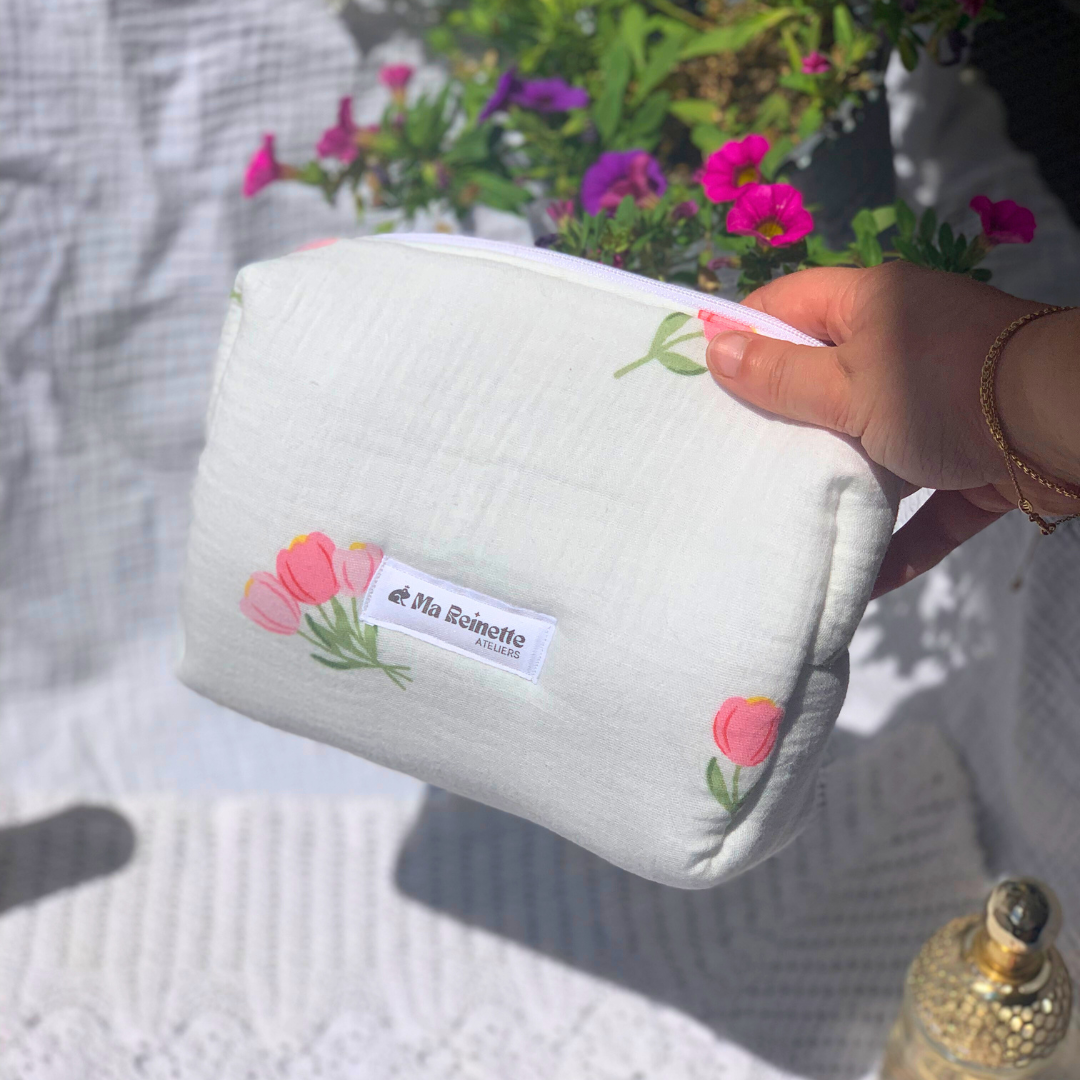 Trousse de toilette - Tulipes 🌷 - Ma Reinette