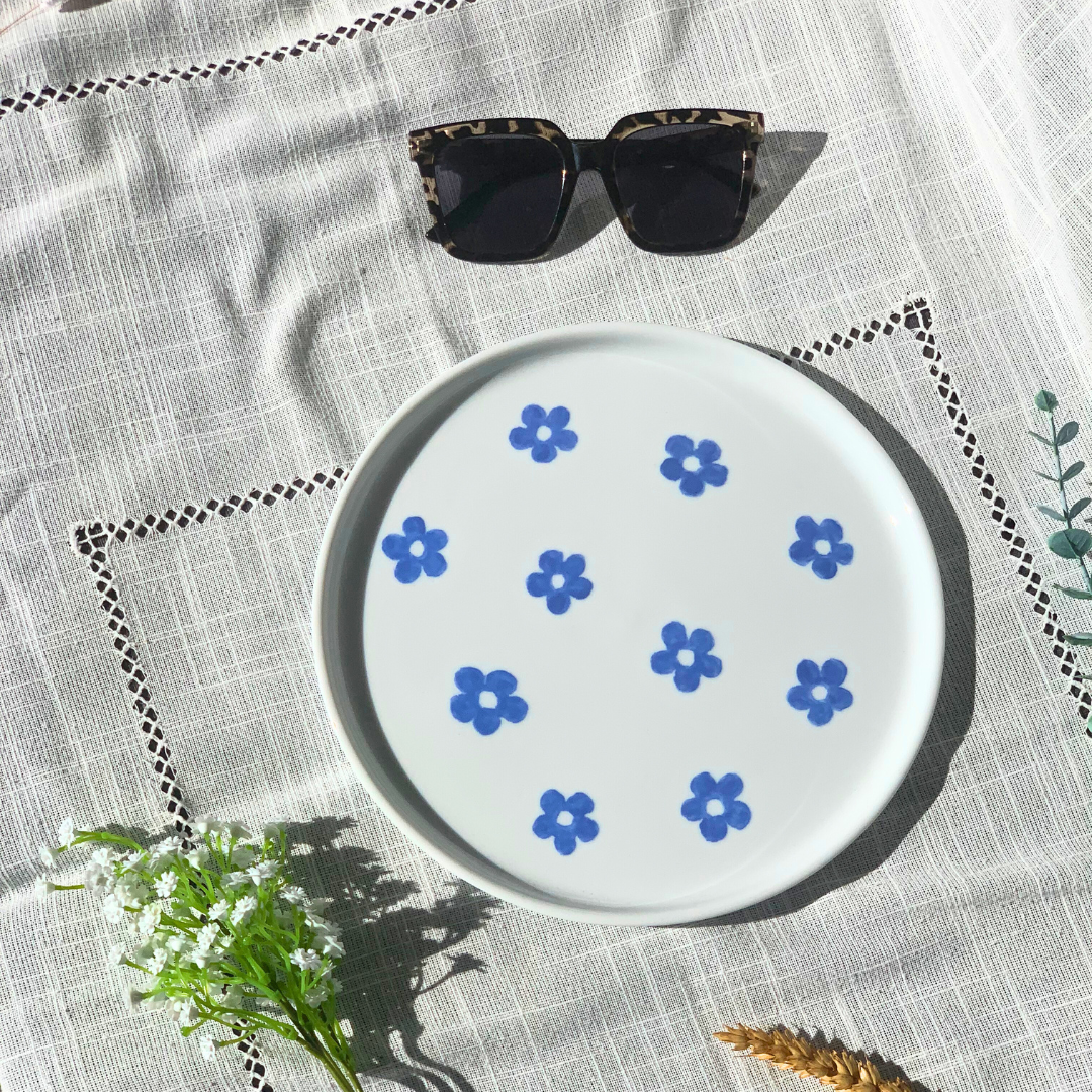 Assiette Fleurs - Ma Reinette