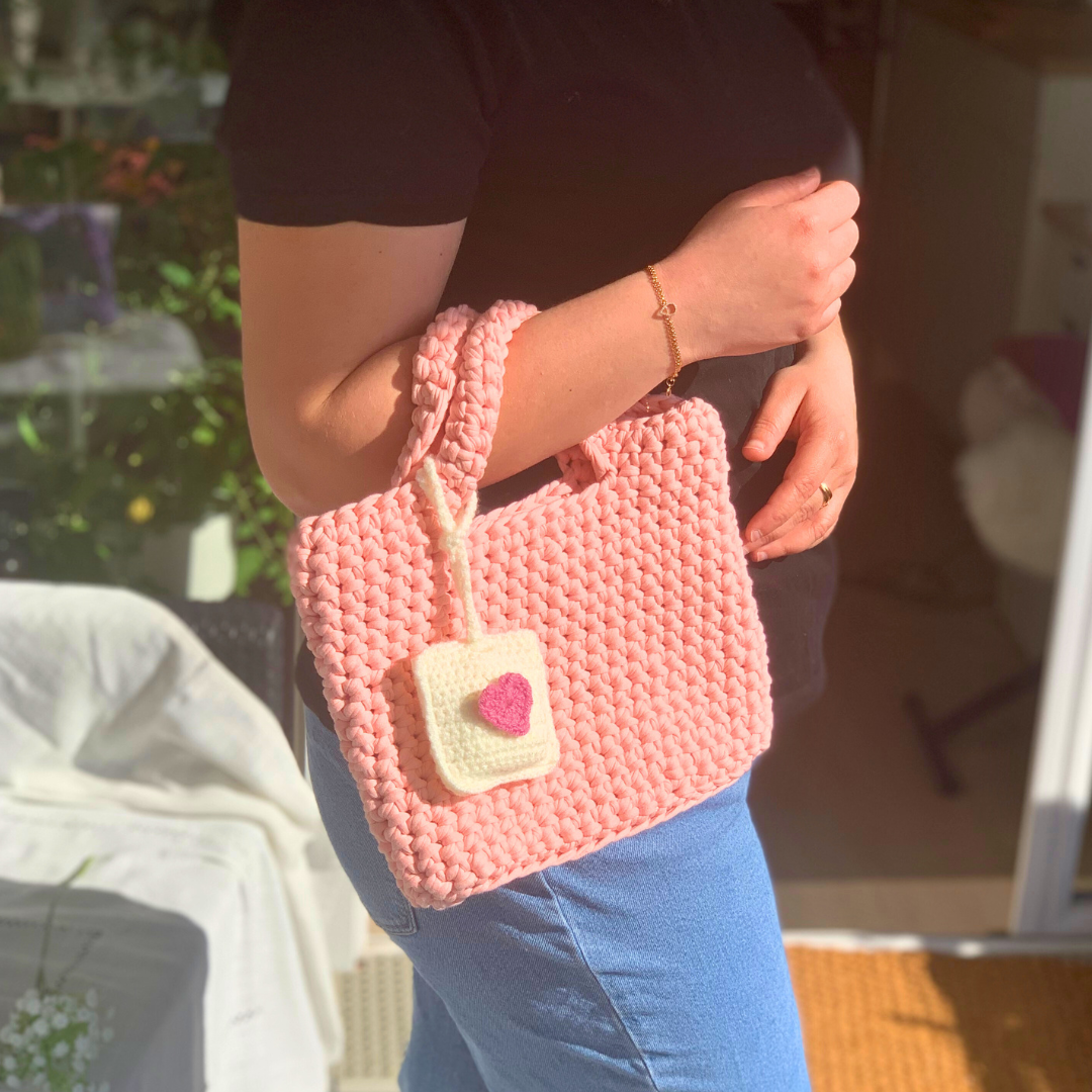 Housse écouteurs sans fils en crochet - Ma Reinette