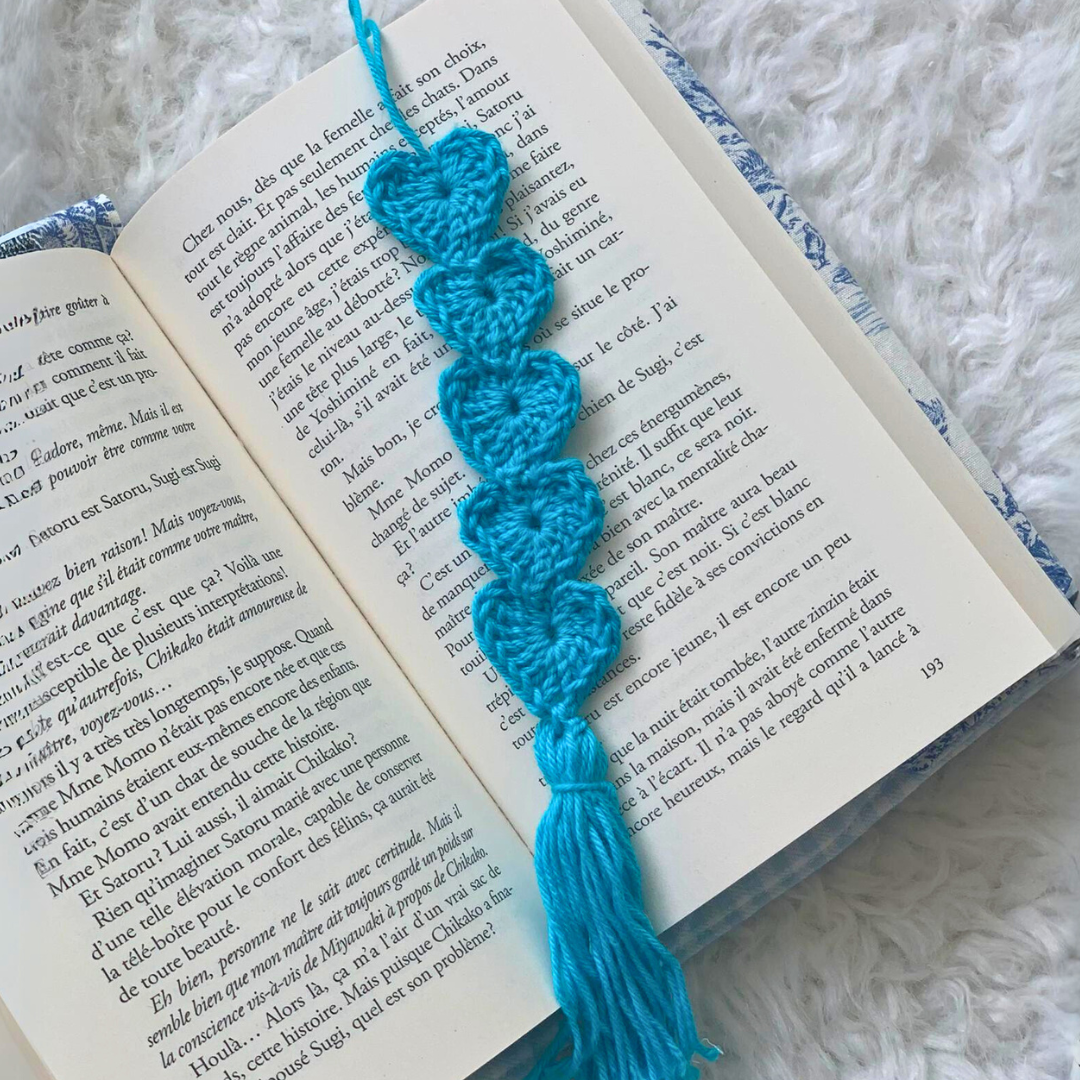 Marque-Page Crochet 📖 - Ma Reinette
