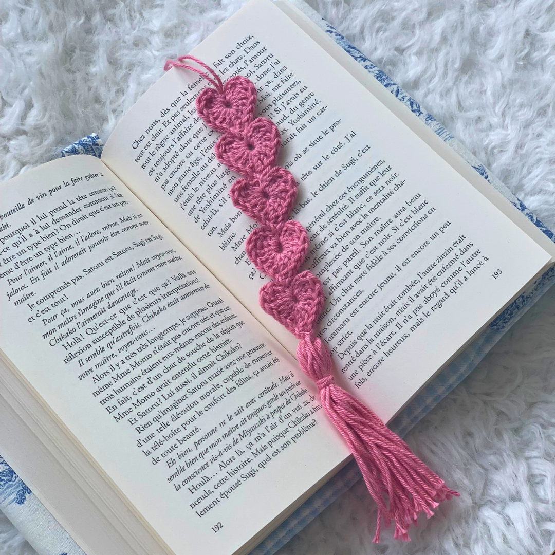 Marque-Page Crochet 📖 - Ma Reinette