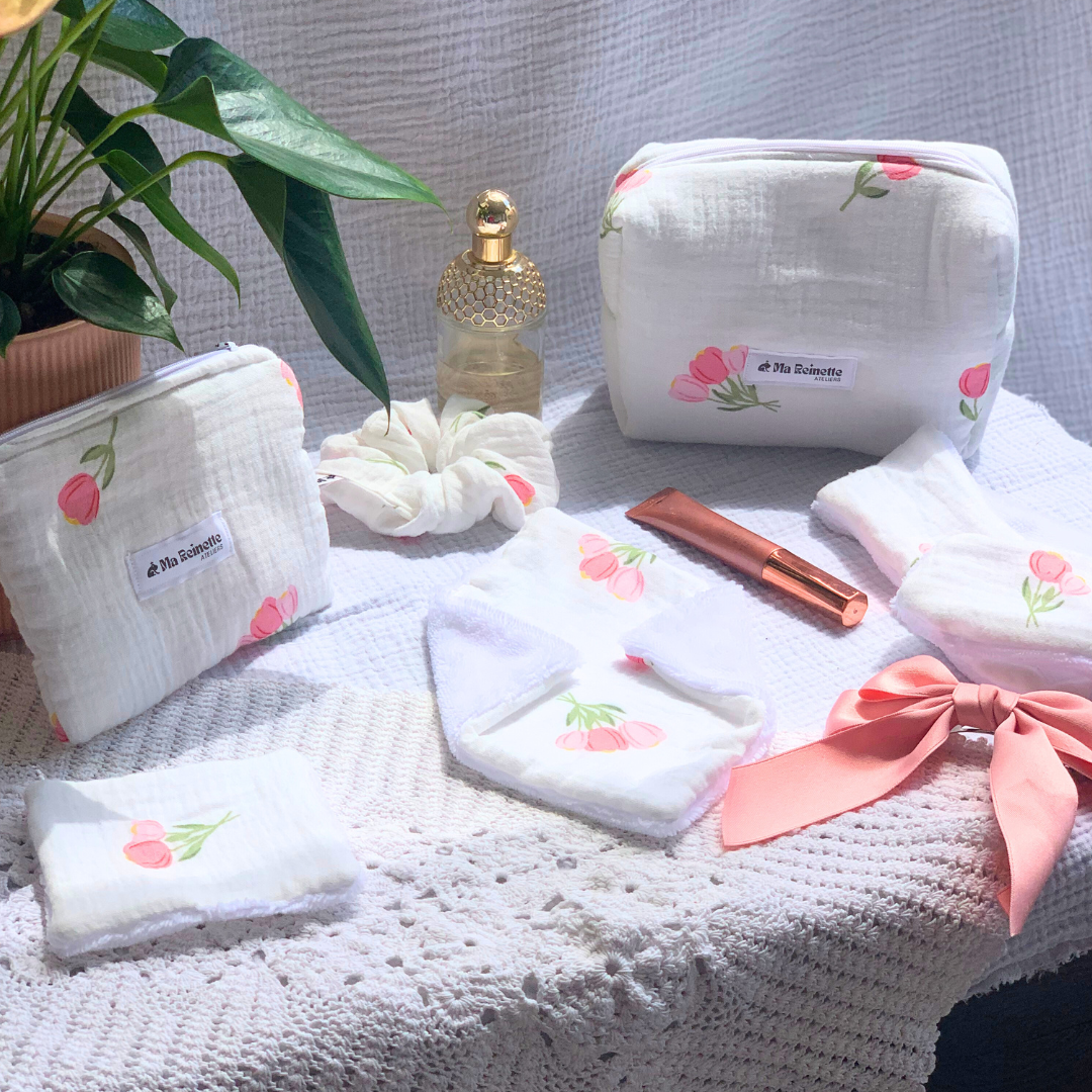 Trousse de toilette - Tulipes 🌷 - Ma Reinette