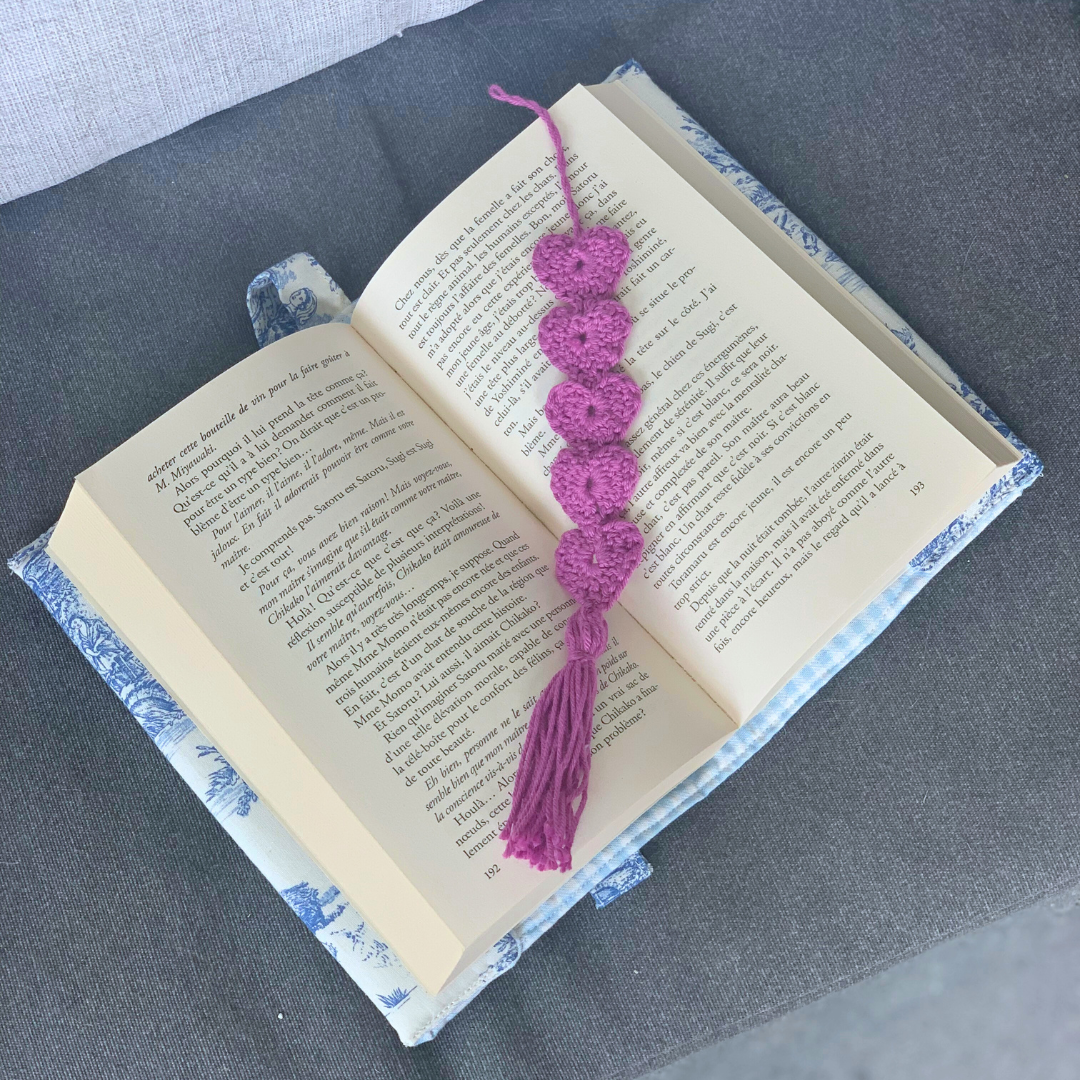 Marque-Page Crochet 📖 - Ma Reinette