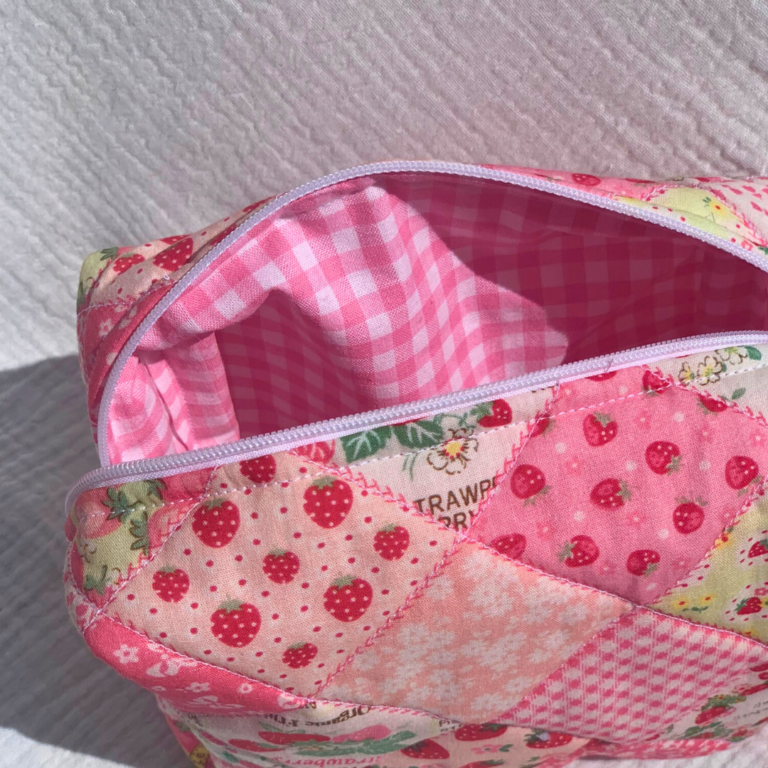 Trousse de toilette - Effet Patchwork - Ma Reinette