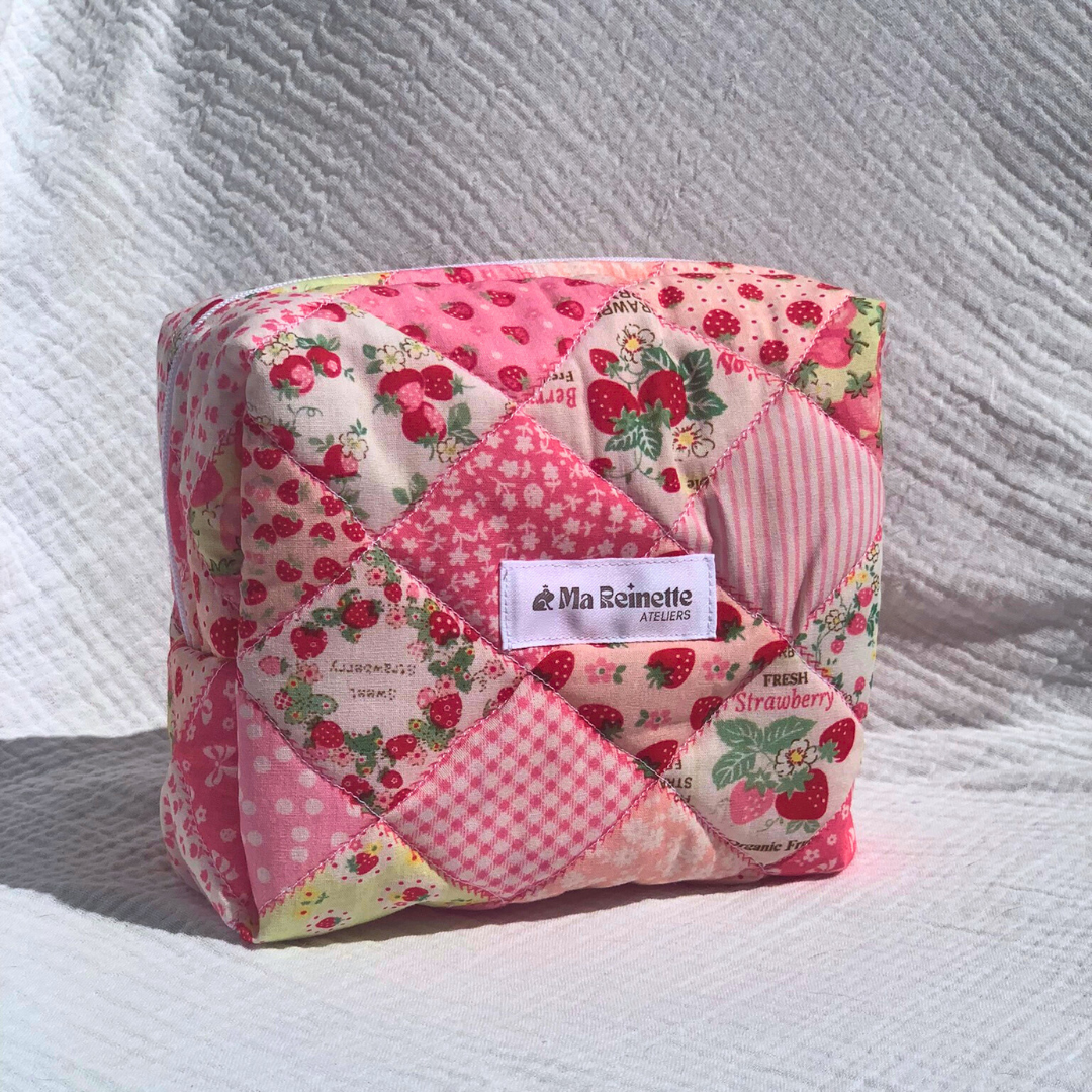 Trousse de toilette - Effet Patchwork - Ma Reinette