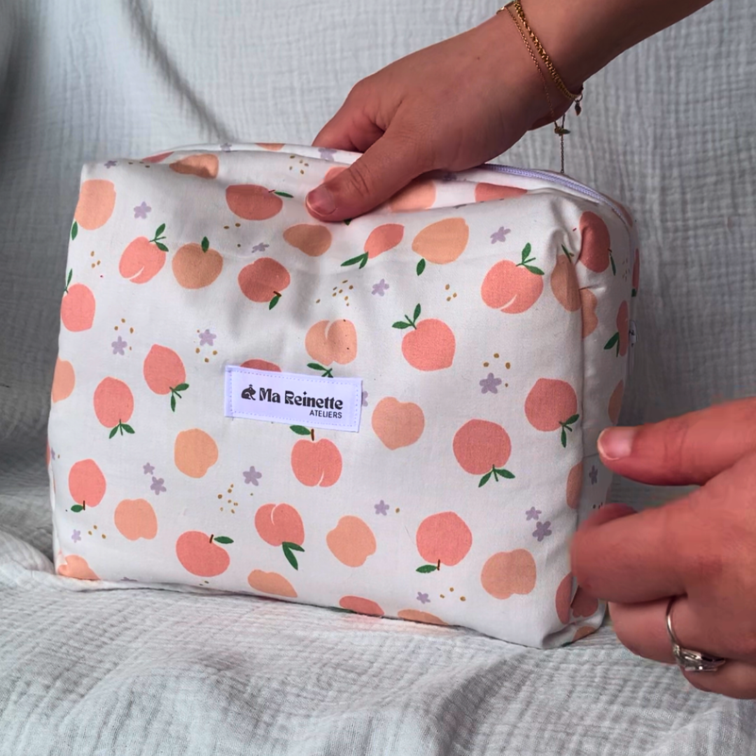 Trousse de toilette - Peachy 🍑 - Ma Reinette