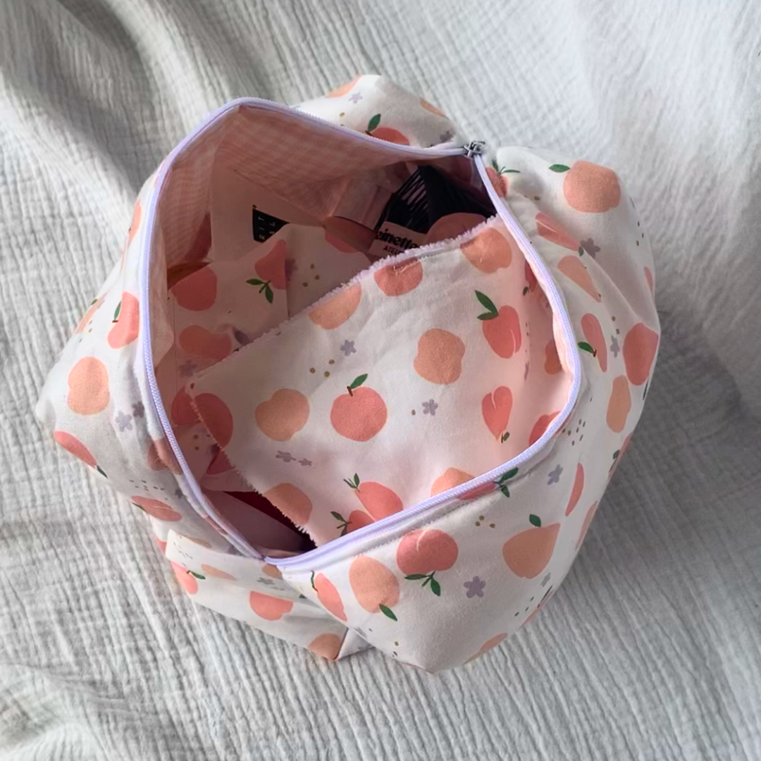 Trousse de toilette - Peachy 🍑 - Ma Reinette