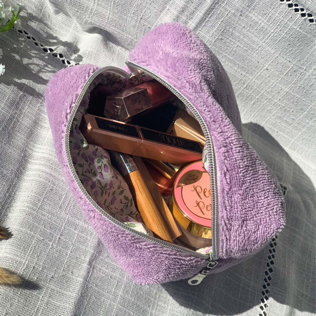 Trousse de toilette - Eponge douce ☁️ Lilas - Ma Reinette