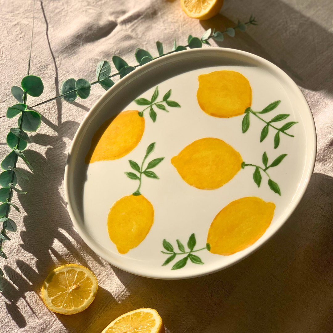 Assiette citrons 🍋