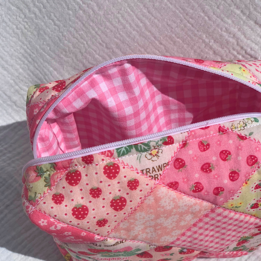 Trousse de toilette -  Effet Patchwork