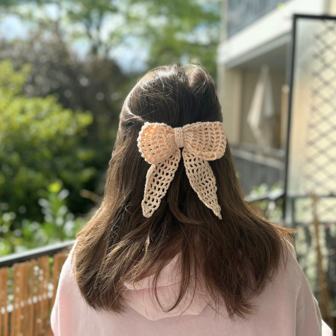 Noeud en crochet 🎀 - Ma Reinette