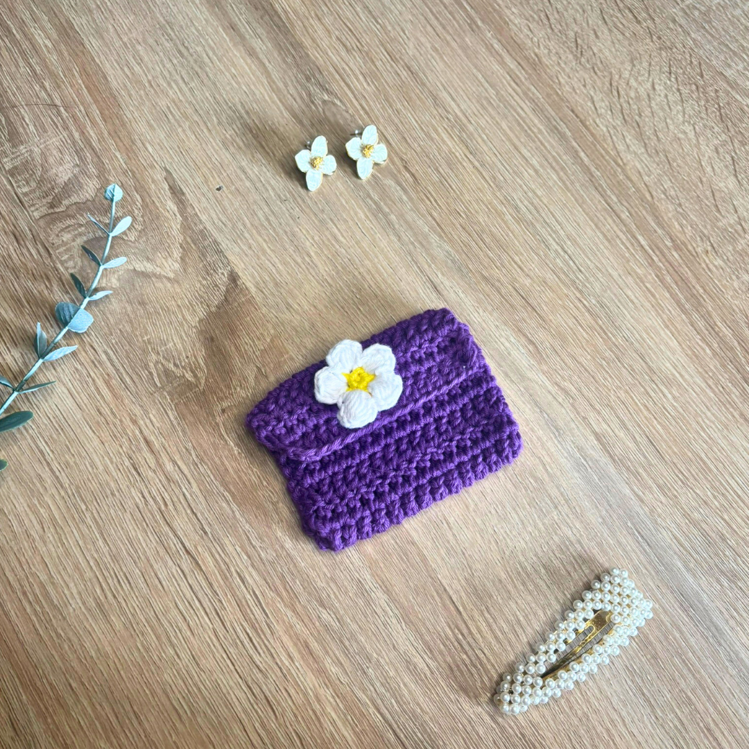 Porte-cartes en Crochet 💳 - Ma Reinette