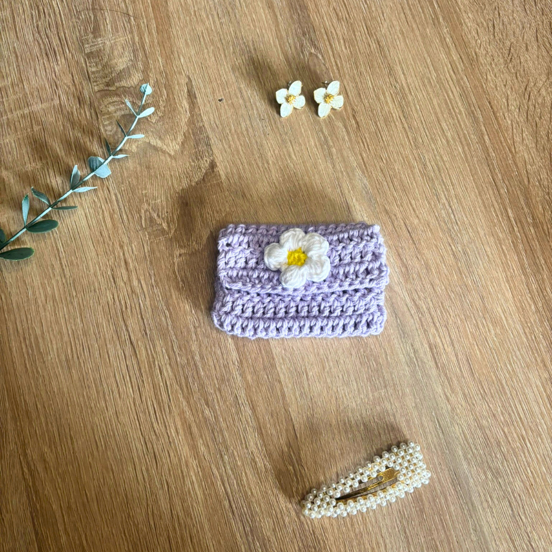 Porte-cartes en Crochet 💳 - Ma Reinette